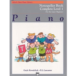 Alfred Notespeller Complete Book Level 1; 00-6160