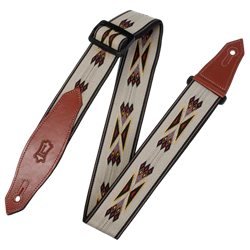 Levy's Leather Tribal Rhythms Series Instrument Strap