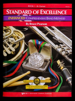 Clarinet Standard of Excellence Enhanced Version Book 1