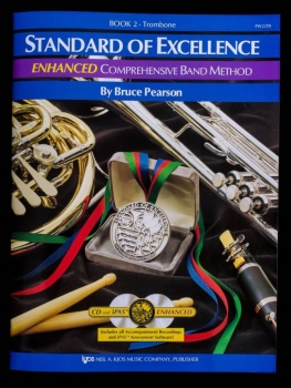 Trombone Standard of Excellence Enhanced Book 2