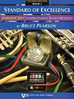 Baritone Saxophone Standard of Excellence Enhanced Book 2