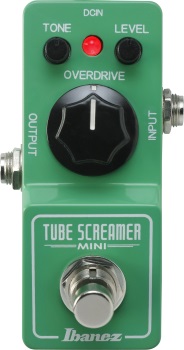 Ibanez TS MINI Tube Screamer Mini Overdrive Effects Pedal