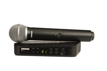 Shure BLX24/SM58 Handheld Wireless Microphone System