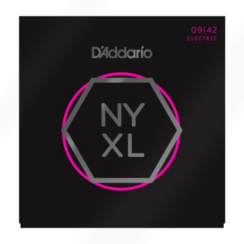 D'Addario NYXL0942 Nickel Wound Super Light Electric Guitar String Set