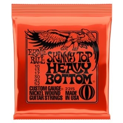 Ernie Ball Skinny Top Heavy Bottom Slinky Nickel Wound Electric Guitar Strings - 10-52 Gauge