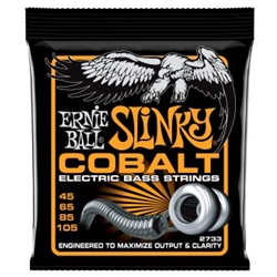 Ernie Ball Hybrid Slinky Cobalt Electric Bass Strings - 45-105 Gauge