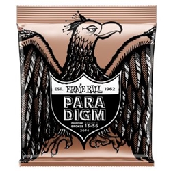 Ernie Ball Paradigm Medium Phosphor Bronze Acoustic Guitar Strings - 13-56 Gauge