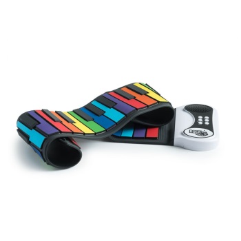 Mukikim Rock and Roll it Rainbow Piano; MUK-PN49CLR