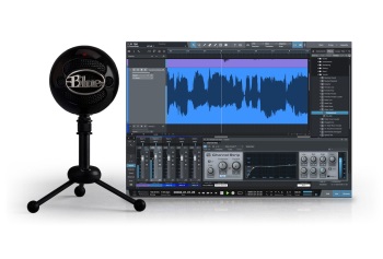 Hugo Helmer Music, Inc. - Blue Snowball Studio USB Mic and Software Bundle