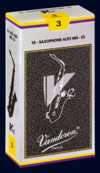 Vandoren V.12 Alto Saxophone Reed; 10 Box