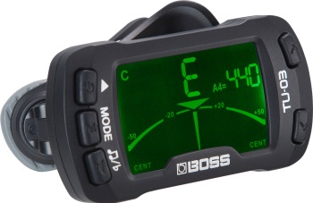 Boss TU-03 Clip-On Tuner & Metronome