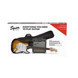 Squier Stratocaster Guitar and Amp Package