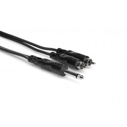 Hosa CYR102 Dual RCA to 1/4" Patch Cable