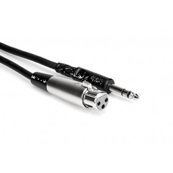 Hosa STX105F Female XLR to 1/4" TRS Patch Cable
