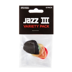 Jim Dunlop PVP103 Jazz III Variety Pick Pack