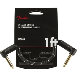 Fender Deluxe Series 1ft Ang/Ang Instrument Cable