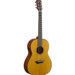 Yamaha CSF-TransAcoustic Acoustic Electric Parlor Guitar; CG-TA