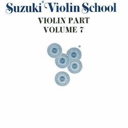 Suzuki Violin School, Violin Part Volume 7; 00-0156S