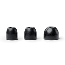 Shure Black Foam In-Earphone Sleeves: EABKF1