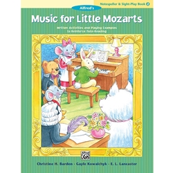 Music for Little Mozarts, Notespeller and Sight-Play Book 2; AL0045125