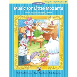 Music for Little Mozarts, Notespeller and Sight-Play Book 3; AL0045126