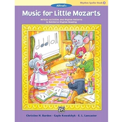 Music for Little Mozarts, Rhythm Speller Book 4; AL0047171