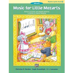 Music for Little Mozarts, Rhyythm Speller Book 2; AL0047169