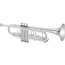 Jupiter Standard Silver Bb Trumpet; JTR700S