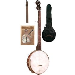 Gold Tone Cripple Creek Old Time Banjo Package; CCOT