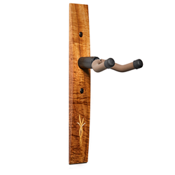 Taylor Koa Guitar Hanger with Bouquet Inlay; 70205