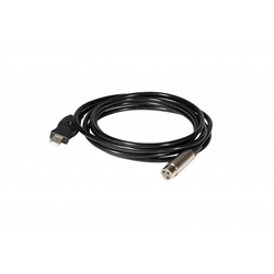 On Stage 10ft USB - XLR Microphone Cable; MC12-10U