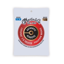 Martin Authentic Acoustic Lifespan 2.0 Medium Phosphor Bronze String Set