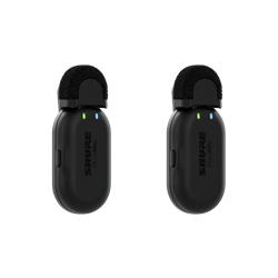 Shure MoveMic Two - Two-Channel Wireless Lavalier Microphones