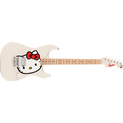 Squier Fender X Hello Kitty Stratocaster Electric Guitar