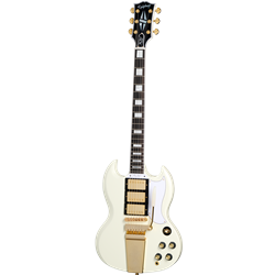 Epiphone 1963 Les Paul SG Custom w/Maestro Vibrola; Inspired By Gibson Electric Guitar
