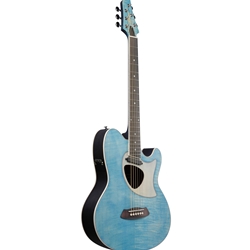 Ibanez Talman Flame Top Acoustic/Electric Guitar