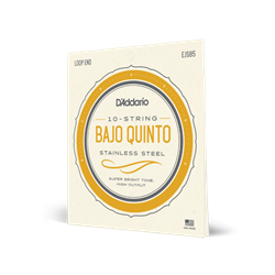 D'Addario EJS85 Bajo Quinto Stanless Steel String Set