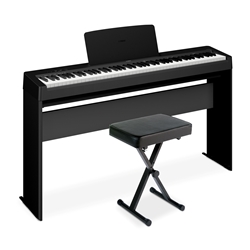 Yamaha P-145LXB Portable Digital Piano Bundle
