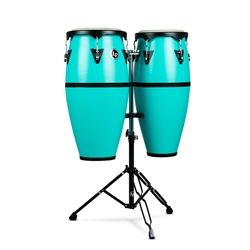 Latin Percussion 10"&11" Discovery Conga Set w/Stand
