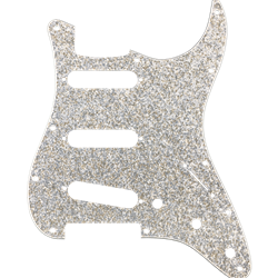 Fender Stratocaster SSS Pickguard; Hybrid Glass & Glitter