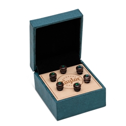 Taylor Custom Water Buffalo Bone Bridge Pin Set